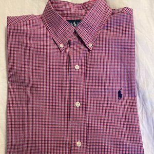 Polo Ralph Lauren Custom Fit Plaid Oxford